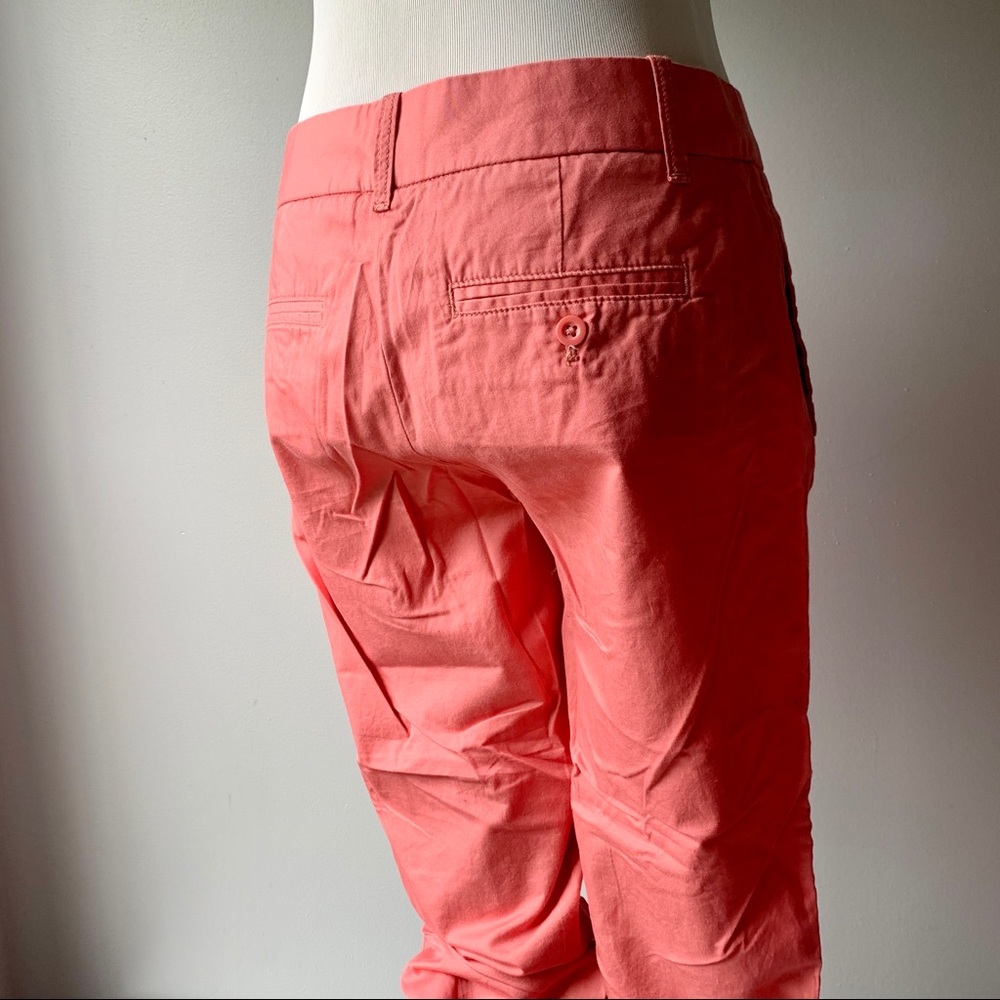 J Crew City Fit Salmon Capris